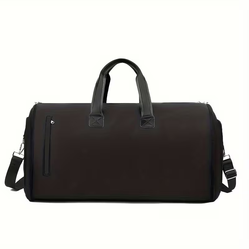 Fold 60 garment duffel in Black, front view