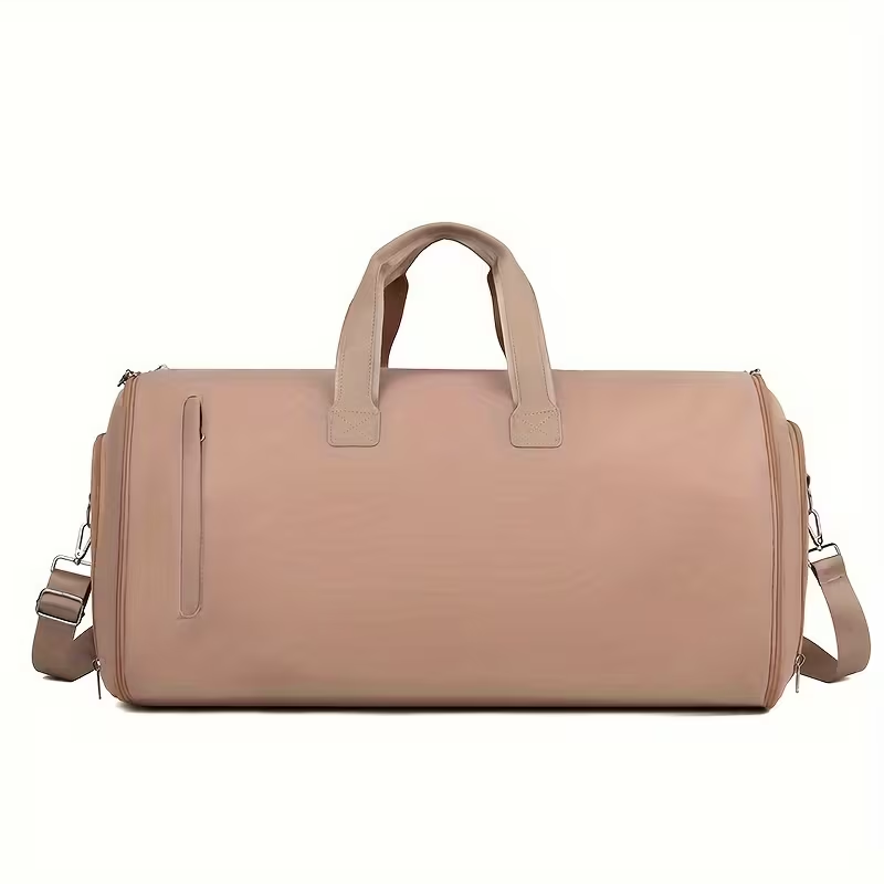 Fold 60 garment duffel in Khaki, front view